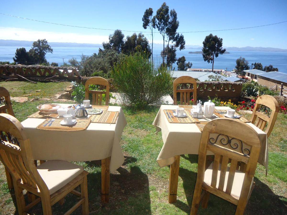 Hostal Del Sol Isla Del Sol Eksteriør bilde