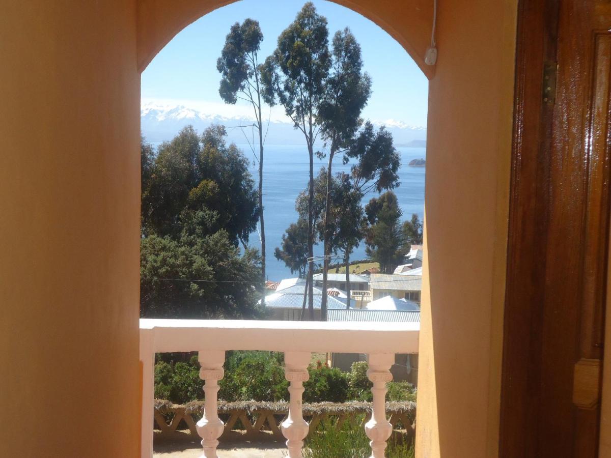 Hostal Del Sol Isla Del Sol Eksteriør bilde