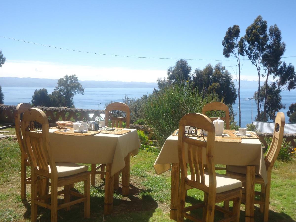 Hostal Del Sol Isla Del Sol Eksteriør bilde