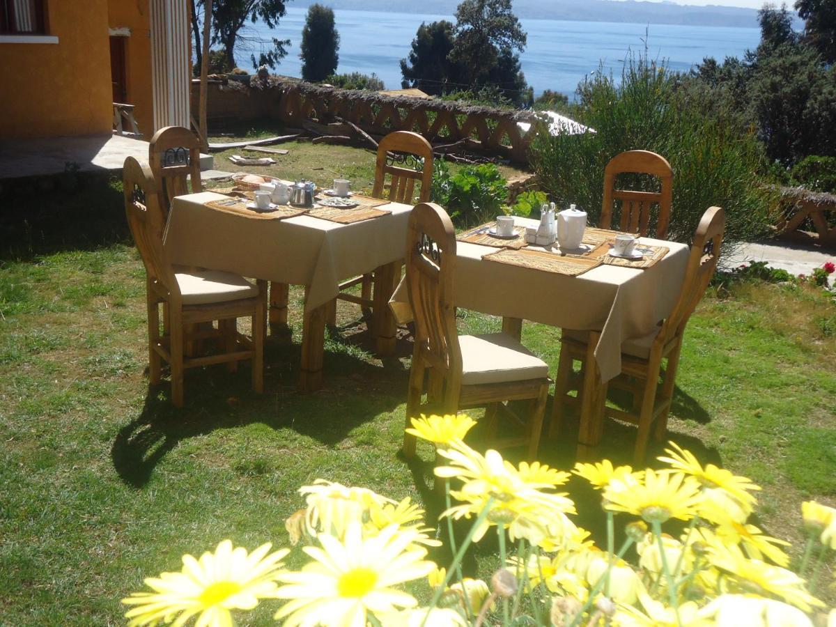 Hostal Del Sol Isla Del Sol Eksteriør bilde